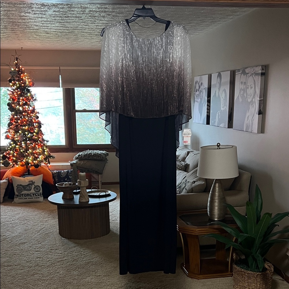 Elegant Ombre Evening Gown
